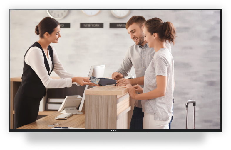 Digital Signage Display for Hospitality