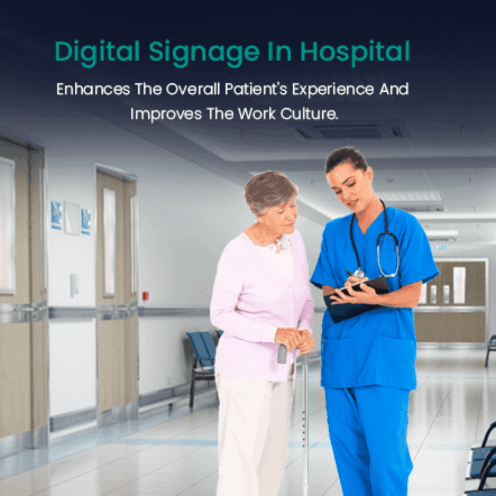 Digital Signage In Hospitals and Healthcare Clinics!