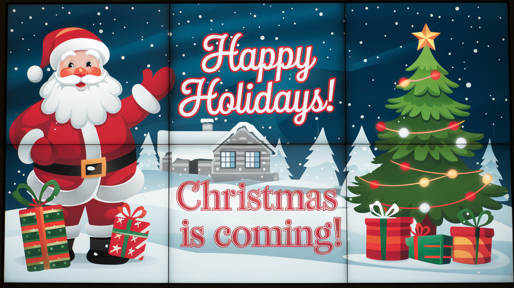 Read more about the article A Guide to Elevate Your Holiday Season of Christmas With Digital Signage