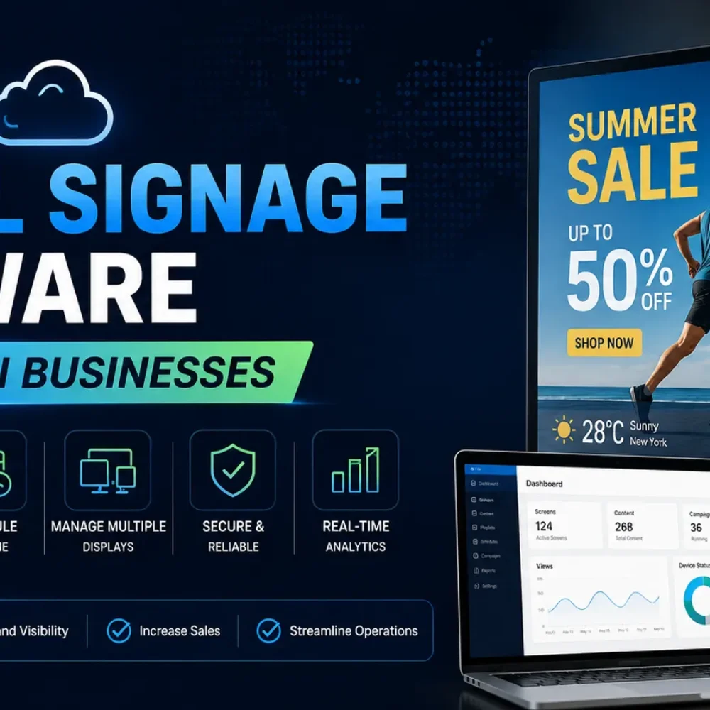 Cloud Digital Signage Software for Modern Businesses