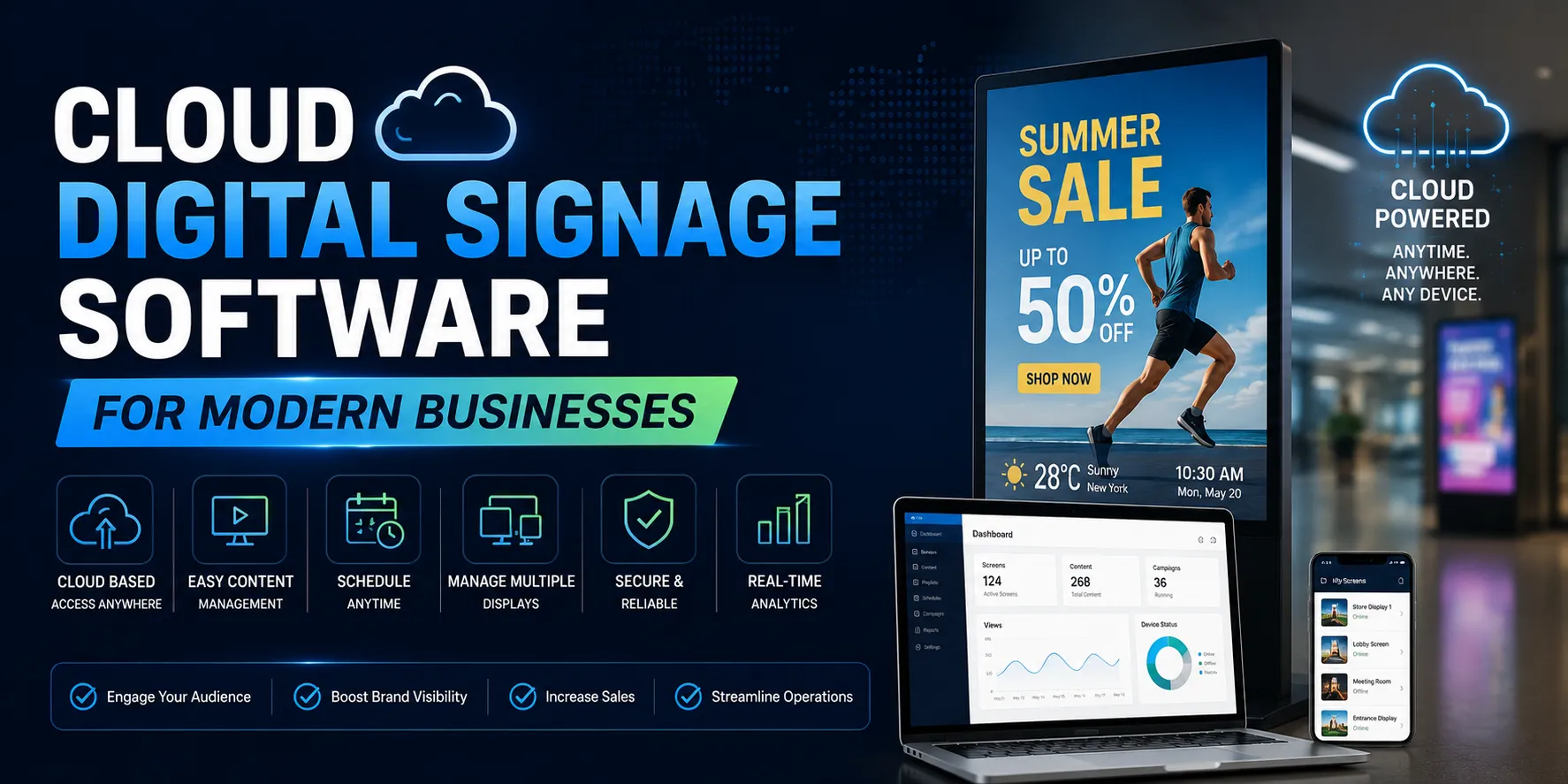 You are currently viewing Cloud Digital Signage Software for Modern Businesses